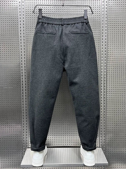 Elegant mottled trousers