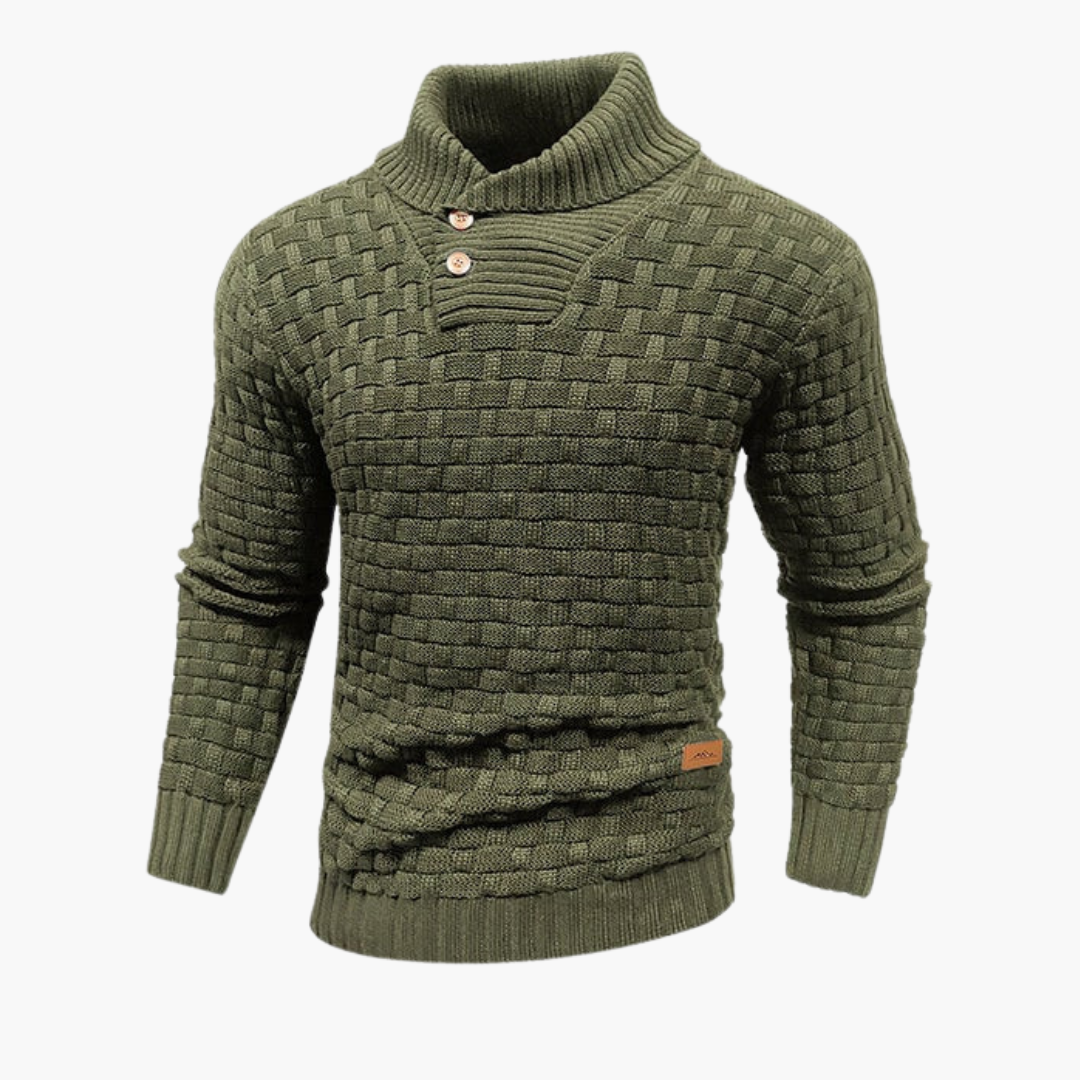 Cozy knitted sweater