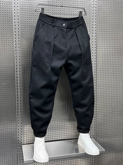 Elegant mottled trousers