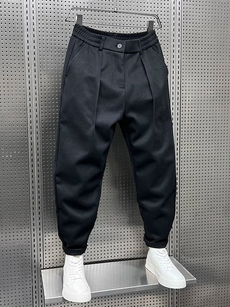 Elegant mottled trousers