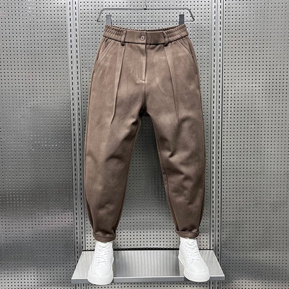 Elegant mottled trousers